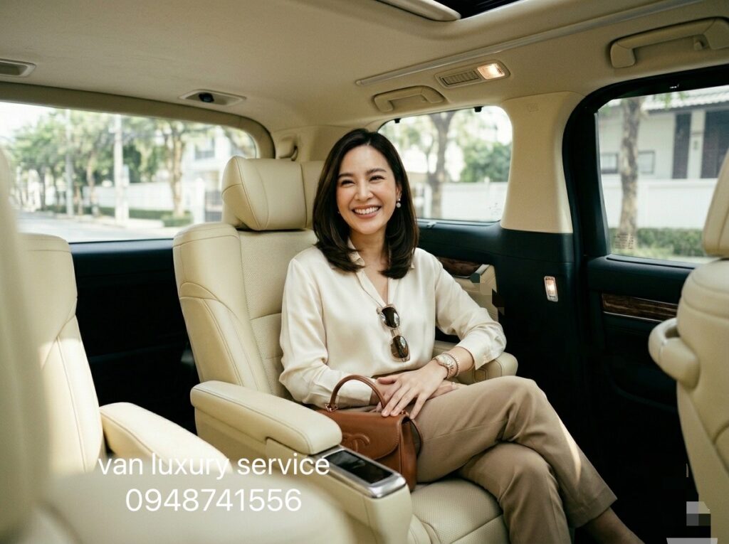 บริการเช่ารถ Alphard พร้อมคนขับ Van Luxury Service
