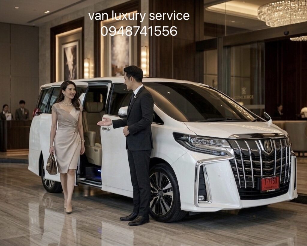 บริการเช่ารถ Alphard พร้อมคนขับ Van Luxury Service
